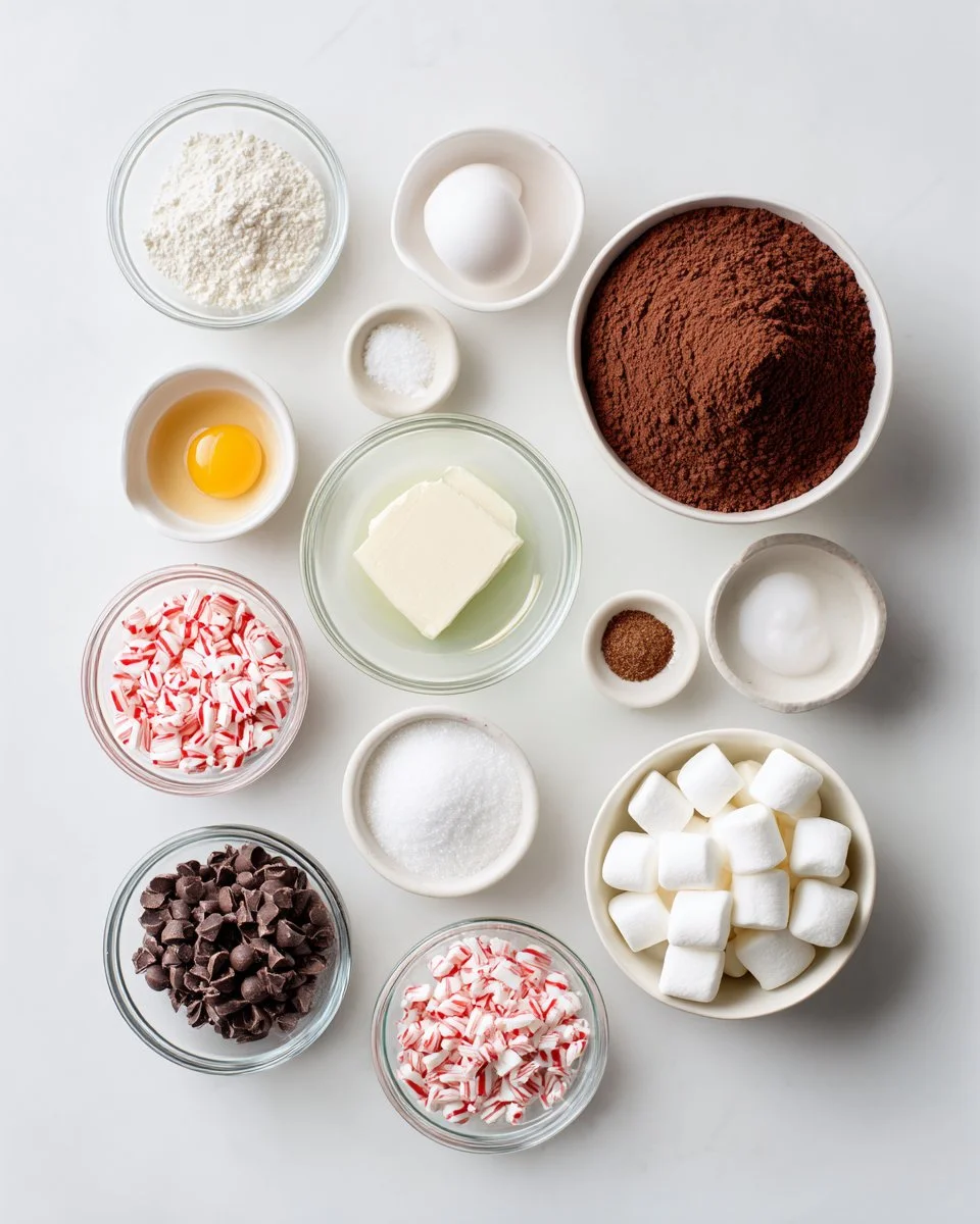 Peppermint Hot Chocolate Cookies