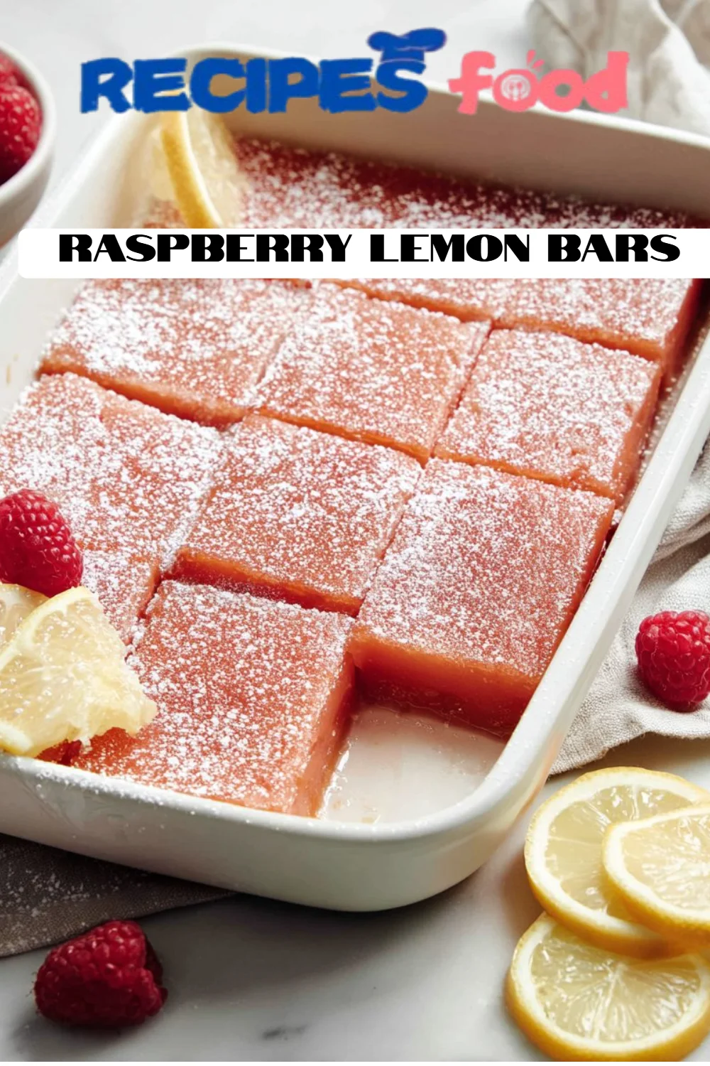 Raspberry Lemon Bars