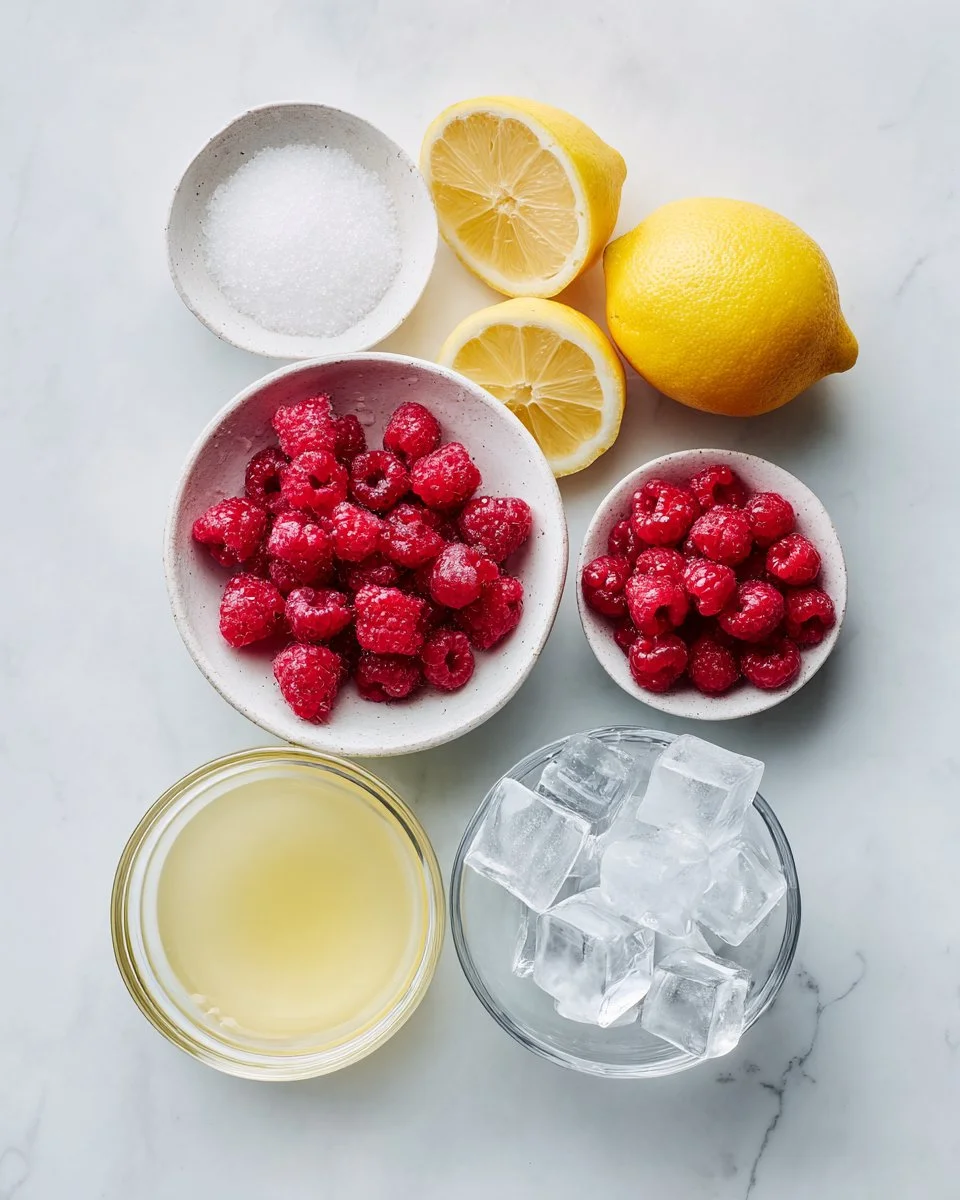 Raspberry Lemonade Slushy