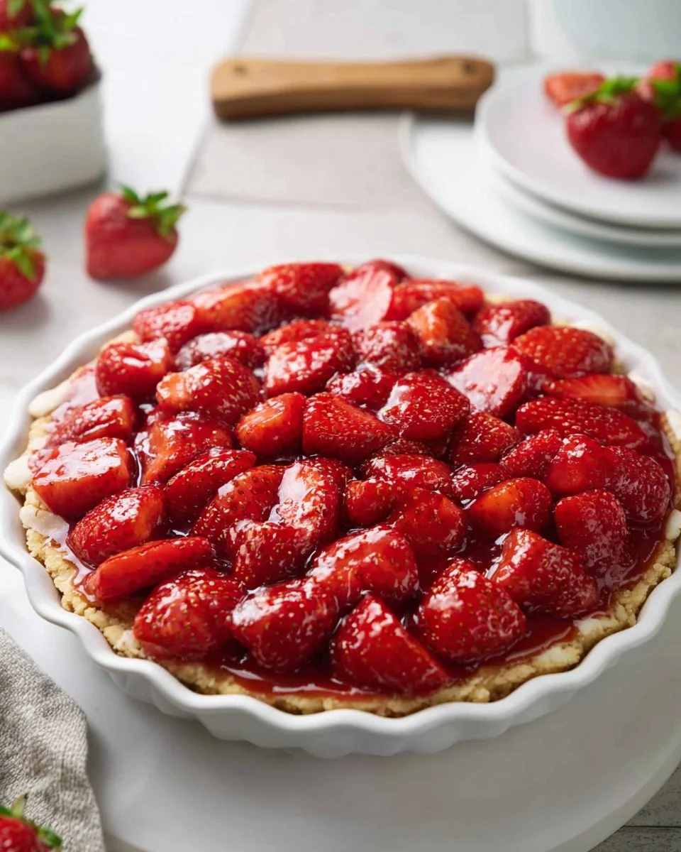 Strawberry Cream Cheese Pie
