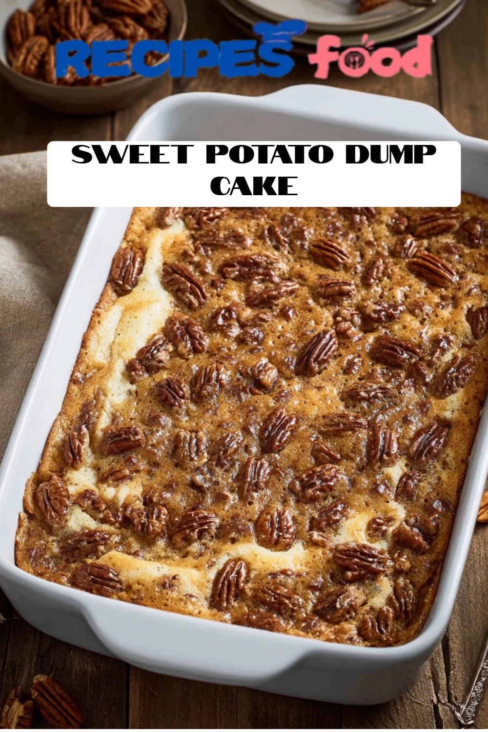 Sweet Potato Dump Cake
