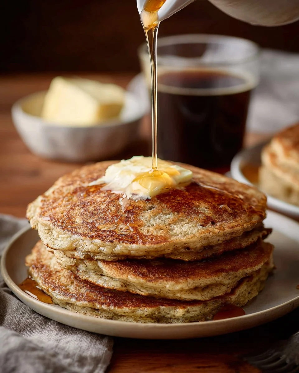 Plate of freshly made zucchini pancakes served with dipping sauce